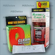 Fast COC Cocaine Detoxication Kit for people under 200 lb